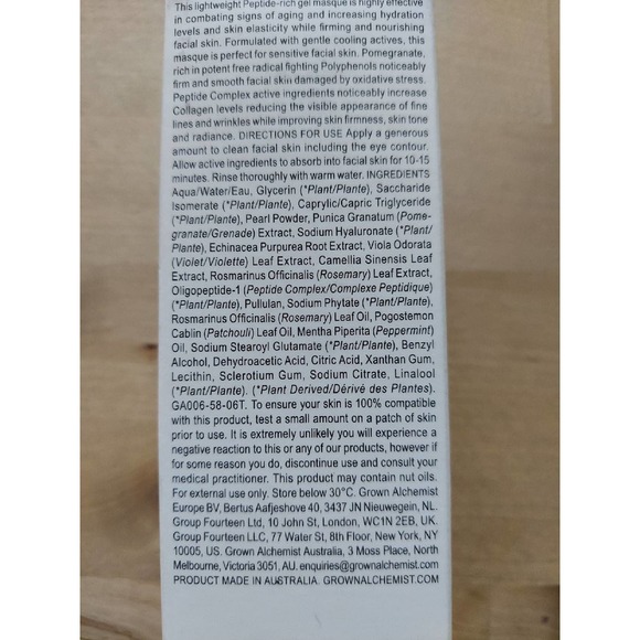 GROWN ALCHEMIST BIOLOGICAL BEAUTY MASK - Picture 5 of 7